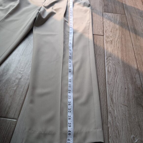 Claiborne 100% wool men's dress pants - Tan 44 - Picture 6 of 6